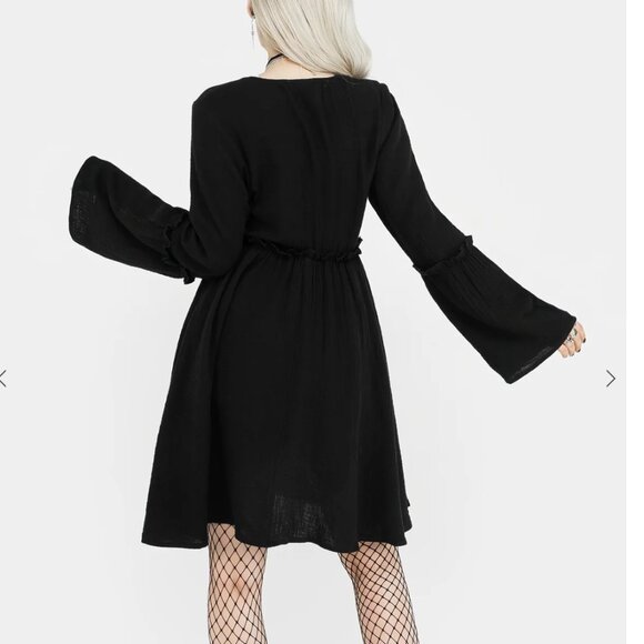 Disturbia Aradia Embroidered Mini Dress size 6 - Picture 2 of 9